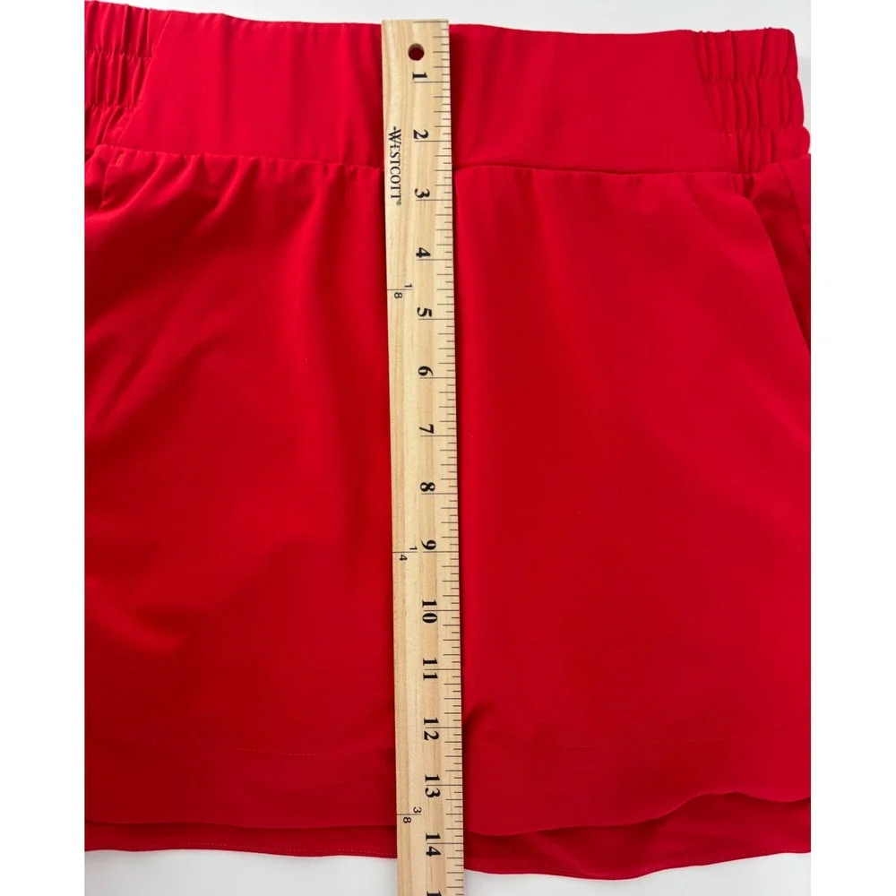 CRZ YOGA Skort Women's XS Red Athletic Tennis Golf Running